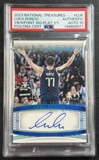 1/1 LUKA DONCIC PSA AUTH 2023 NATIONAL TREASURES VIEWPOINT 10 AUTO PLATINUM 1/1