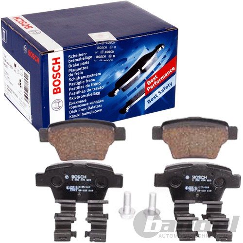 BOSCH BREMSBELÄGE HINTEN passend für CITROËN C4 COUPE PEUGEOT 307 BJ. BEACHTEN