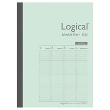 Nakabayashi Logical Diary 2026 B5/Green NS-B503-26BG