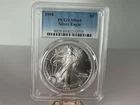 1998 $1 American Silver Eagle PCGS MS69 1oz .999 Silver Gem BU