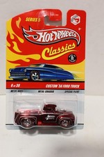 2009 Hot Wheels Classics Series 5 Spectraflame Red Custom '56 Ford Truck