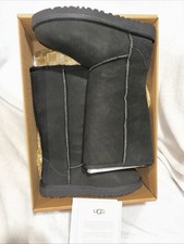 Ugg K Classic Tall Boots 5229 K / Black Size 3 BNIB