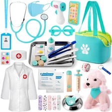 Doctor Kit for , 37PC Pretend Play Doctor Toys, Doctor Kit for Toddlers 3-5, ...