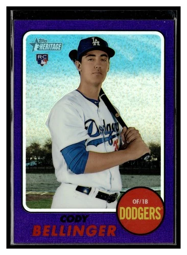 Cody Bellinger 2017 Topps Cody Bellinger #THC-678 Refractor