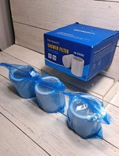 Shower Head Filter Replacement Cartridges Universal 3 Pack Reduce Chlorine, Heav