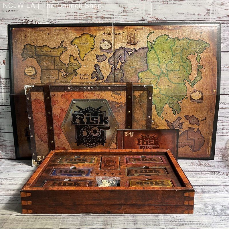 Hasbro Risk 60th Anniversary Edition Strategic Family Board 