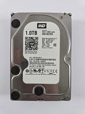 Western Digital WD10EZRX 1TB 64MB 5400U/min Sata III 3,5'' Zoll White