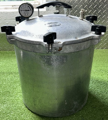 #ad All American Pressure Cooker Canner 25qt 925 Made in USA Cast Aluminum Vintage $210.00