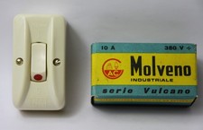 MOLVENO 2651 VINTAGE OUTDOOR UNIPOLAR SWITCH 10 TO 380V
