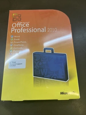 Microsoft Office Professional 2010 Windows 7 - Image 1 of 4