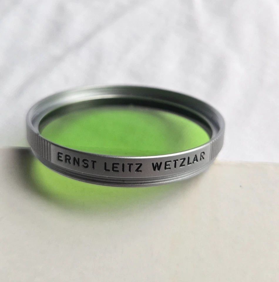Original Leica 39mm Light Green (GGr) Filter E39 in Excellent Condition - Image 3 of 3