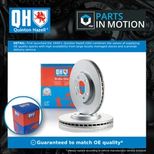 2x Brake Discs Pair Vented fits FIAT CROMA 194 1.8 Front 05 to 11 939A4.000 Set