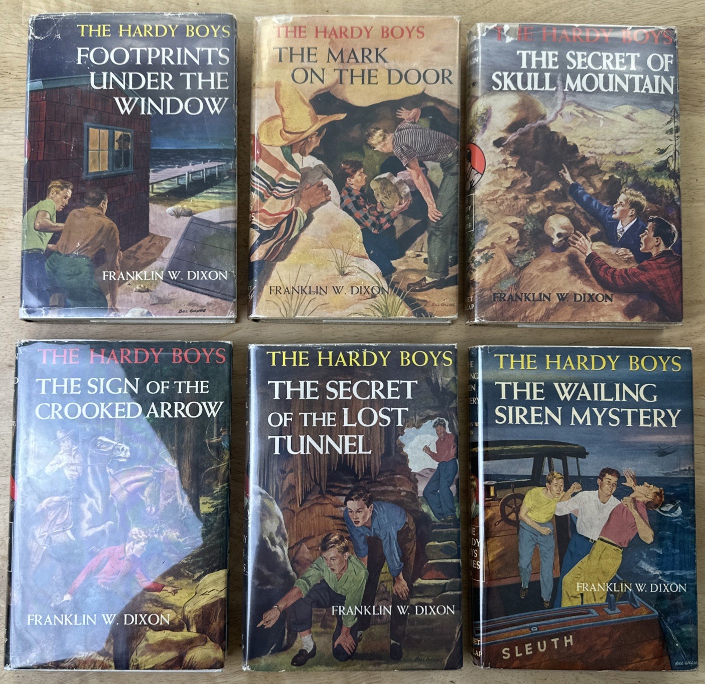 The Hardy Boys Grosset & Dunlap Hardcover with Dust Jacket Choose Your Book