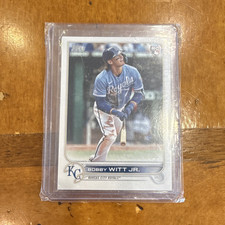 Topps 2022 Update Series Bobby Witt Jr. Rookie #US100 Kansas City Royals