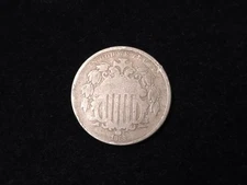 1868 Shield Nickel Good 10806