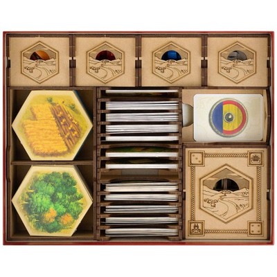Organizer Compatible with Catan Board Game and Cities and Knights, Seafarers ...