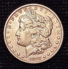 1878 MORGAN SILVER DOLLAR 8 TAIL FEATHERS