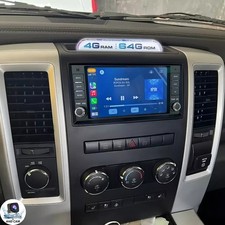 For 2009-2012 Dodge Ram 1500 2500 3500 Apple Carplay Android Auto Radio Gps Wifi For 2009-2012 Dodge Ram 1500 2500 3500 Apple Carplay Android Auto Radio Gps Wifi