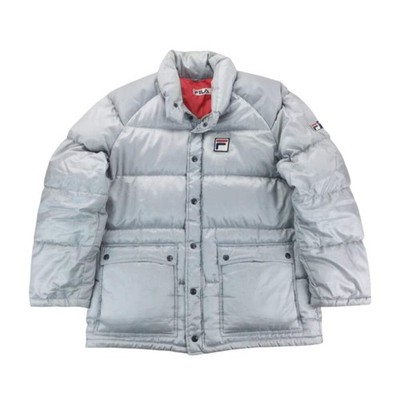 Fila 90s Puffer Jacket Winterjacke Pufferjacke Daunenjacke - Medium