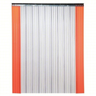 New TMI 999-00520 Industrial Strip Ribbed Door, 7'Hx6'W, 36LT24,warehouse garage