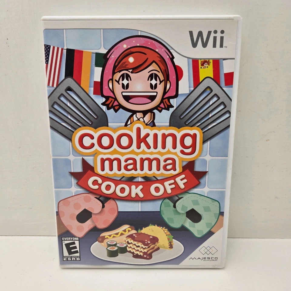 Cooking Mama: Cook Off Nintendo Wii, 2007 - Complete with Manual CIB Tested - Image 2 of 4