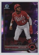 2022 Bowman Chrome Sapphire Edition Prospects Purple 21/25 Jay Allen 1d0h