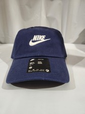 Nike Unisex Futura Adjustable Club Cap Navy Sz M/L FB5368-410