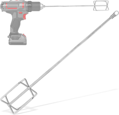 #ad Power Drill Mixer Attachment Paint Cement Grout Thinset Material Bucket Mix $49.77