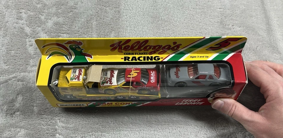 Terry Labonte #5 Kellogg’s Corn Flakes Team Convoy Matchbox 1993 Nuevo Foto 2 de 4