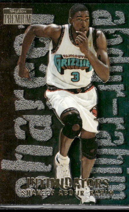 1996-97 SkyBox Premium #1 Shareef Abdur-Rahim Intimidators