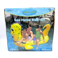 Sand N Sun (Intex Wet Set) Sea Horse Ride-on Pool Float Toy Inflatable New