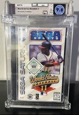 🪐 9.8 A+ SEALED ⚾️ World Series Baseball 🪐 SEGA Saturn 🪐 1996