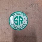 Vintage 1950's Post Cereal Railroad Train RR Tin Sign. The Southern Railroad