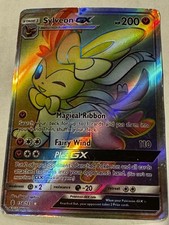 sylveon gx pokemon card value CGC 9 Chinese Sylveon GX Rainbow (Graded Card) main image 0