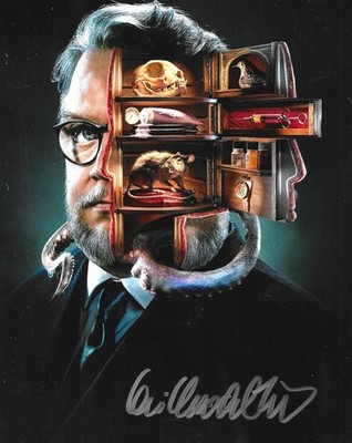 Guillermo Del Toro Signed Cabinet Of Curiosities 10x8 Photo
