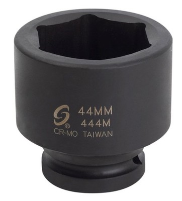 SUNEX TOOLS 442M 3/4'' Drive Standard 6 Point Metric Impact One Size, Black