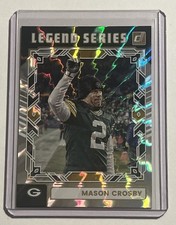 2025 Panini Donruss Legend Series Mason Crosby Insert - Green Bay Packers