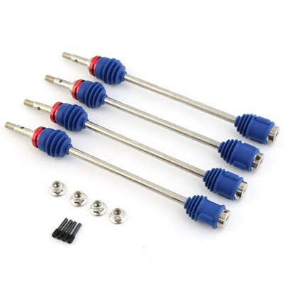 Für Traxxas 5451R Stahl-CVD-Antriebswellen Nitro Revo, T-Maxx 3.3, E-Maxx,E-Revo