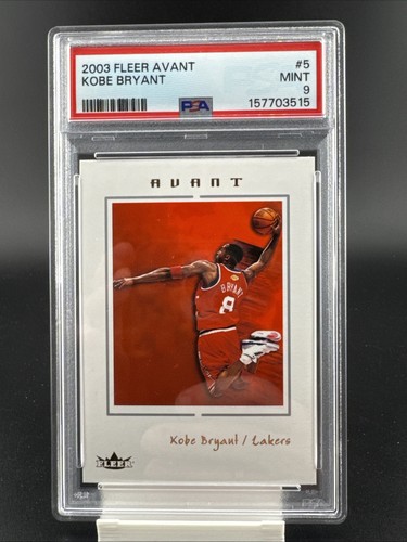 2003 FLEER AVANT #5 KOBE BRYANT PSA 9