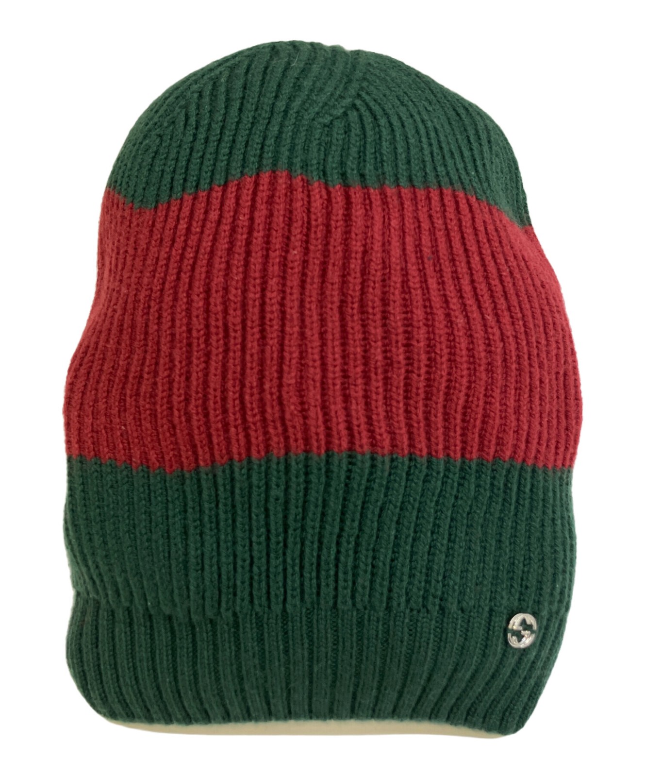 Gucci Knit Beanie Cap Green Unisex Authentic thumbnail 21