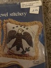 Paragon's Creative Crewel Stitchery Kit #0939  The "Eagle" Pin Cushion VTG 1976 — photo 2