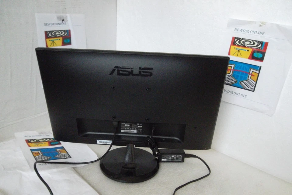 ASUS VC239 23" Widescreen IPS LED Monitor 1080p HDMI DVI VGA Speakers VC239H - Image 2 of 4