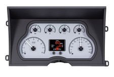 Dakota Digital 1988-94 Chevy/ GMC Pickup/SUV HDX Instruments Silver Alloy