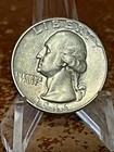 1946 WASHINGTON 90% silver quarter dollar. AU/ BU. # PJ239
