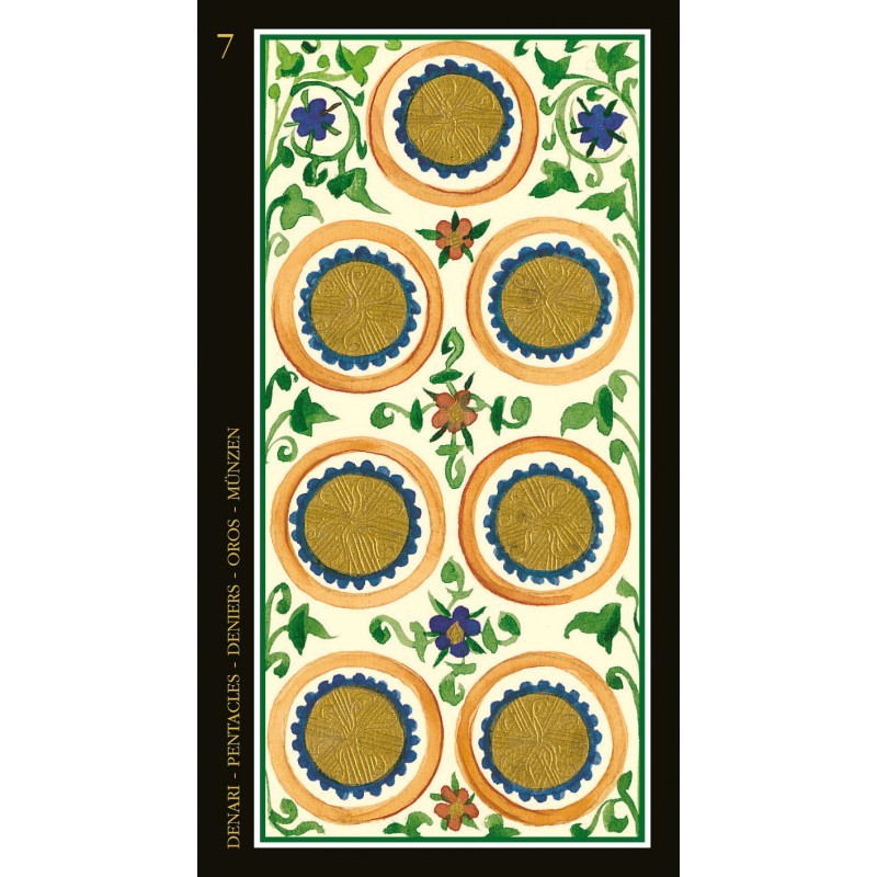 VISCONTI TAROT DECK CARDS ESOTERIC FORTUNE TELLING LO