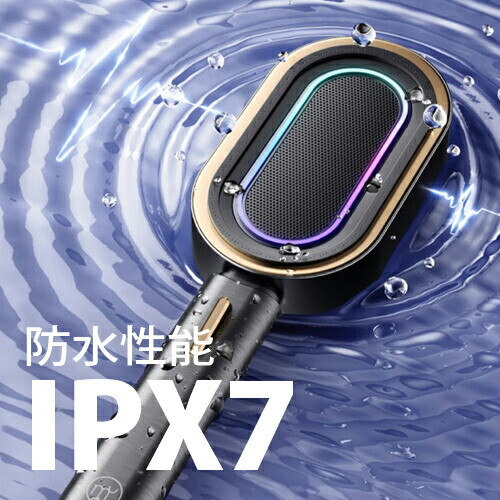 MeloShower Shower head with karaoke microphone IPX7 waterproof