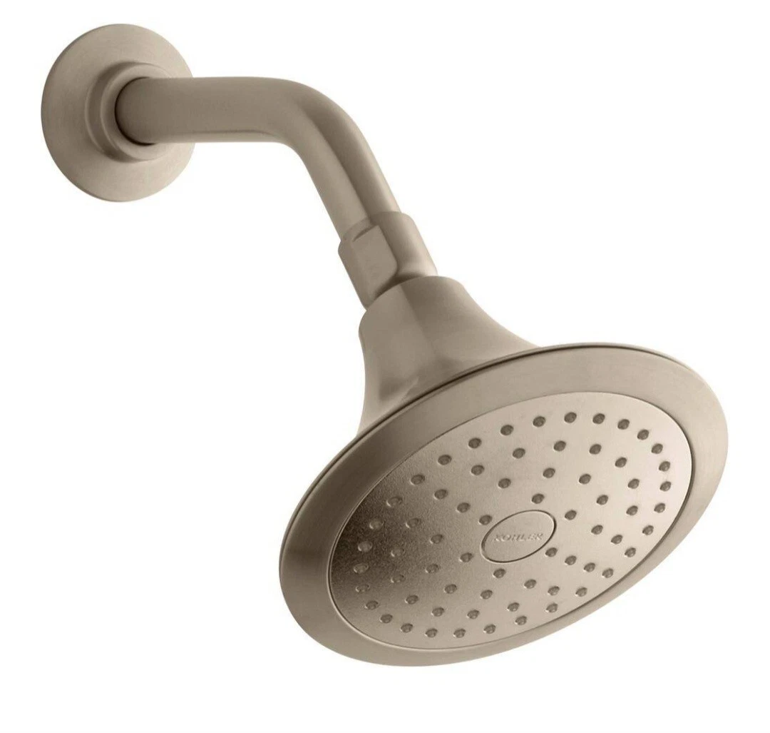 Kohler 10327-BV Forte 2.00 GPM Shower Head, Brushed Bronze
