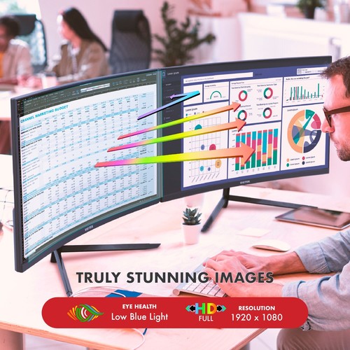 VIOTEK 27" 240hz/75hz Monitor for Gaming Office FHD 1920x1080p FreeSync G-Sync - Picture 30 of 33