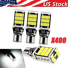 T15 921 912 LED Reverse Backup Light Bulbs W16W 916 6000K Super Bright White