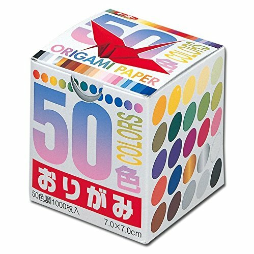 Generico Carta Origami - Box Set di Carta Origami - Senbazuru (1000 Gru) - 50 Co
